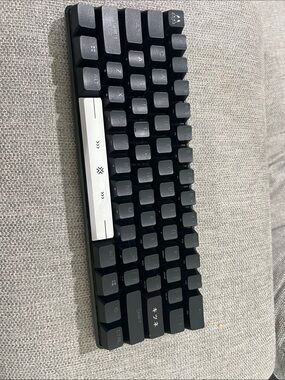 Apex 60% Black Mechanical Keyboard with Silver Spacebar